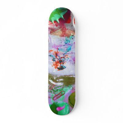 Artist Skateboard Colour Variation B by azurechina
