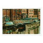 Artist Trading Card, Gloucester Docks Business Card Template