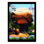 Artist Trading Card NY Trade Center Globe 2002 ATC Business Cards