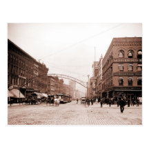 Artistic antique photo High Street Columbus OH Post Cards