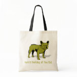 Artistic French Bulldog Dog Breed Design Bags