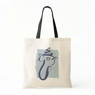 Artistic Ganesh Canvas Bags by nitinsarkar