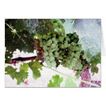 Artistic Grapes, S Cyr Greeting Card