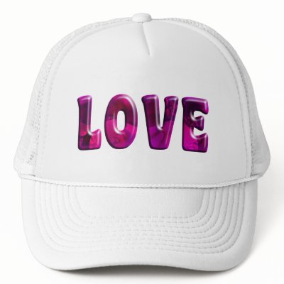 Artistic Love Baseball Cap Trucker Hats by bendoodlyn