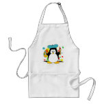 Artistic Penguin Apron
