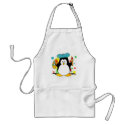 Artistic Penguin aprons