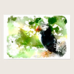 Artistic Puffin Poster posters