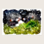 Artistic Puffin Poster posters