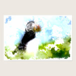 Artistic Puffin Poster posters