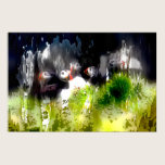 Artistic Puffin Poster posters