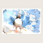 Artistic Puffin Poster posters
