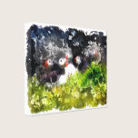 Artistic Puffins canvas prints