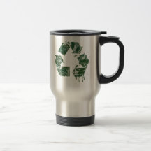 Artistic Recycle Symbol Mug