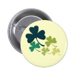 Artistic Shamrocks Pin