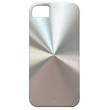 artistic silver metal iPhone 5 case