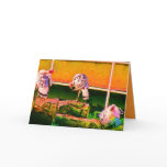 ARTISTIC TURKEYS Greeting Card