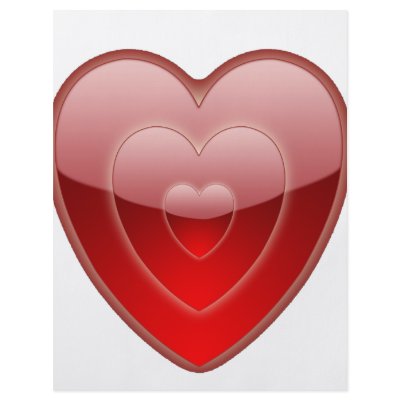 Artistic Valentines Heart Custom Flyer by BurchellDesign