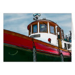Artistic Vintage Tug Boat card