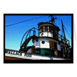 Artistic "Wallace Foss" Tug card