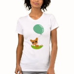 Artistic Whimsical French Bulldog Design t-shirts