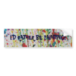 Artists Bumper Sticker bumper stickers