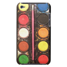 Artist's colourful paint colour box Case-Mate iPod touch case