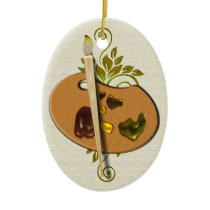 Artists Pallette Ornament