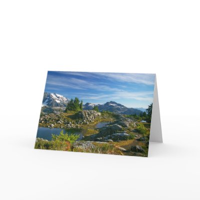 Artist's Point greeting card by tompurse