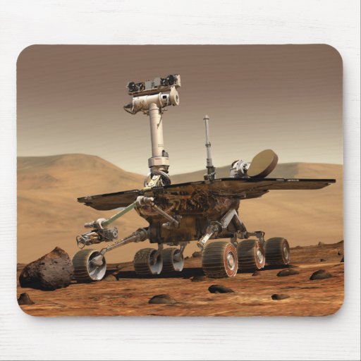 Artist's Rendition of Mars Rover Mousepads