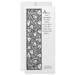 Arts and Crafts vine design rack cards