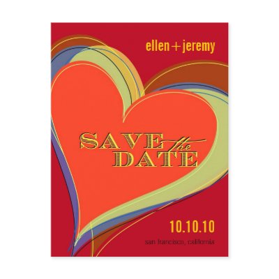 Artsy Hearts Save the Date by DioSelina