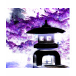 Artsy Japanese Pagoda Style Garden Lantern t-shirts