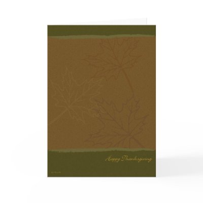 Artsy leafs-Thanksgiving Cards by William63