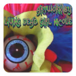 Artwork By Living Dead Girl Nicole Eye Scream Stic Stickers