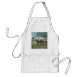 Artwork Of Irish Horses - Apron
