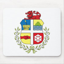 Aruba Coat of Arms Mousepad