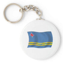 Aruba Flag Keychain