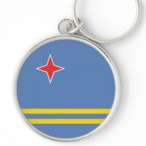 aruba flag keychain