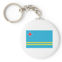 Aruba Flag Key Chains