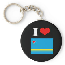 Aruba Flag Keychain