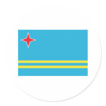 Aruba Flag Stickers