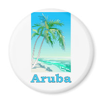 Aruba Refrigerator Magnet