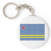 Aruba National Flag Keychains