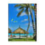 Aruba Tiki Hut Postcard