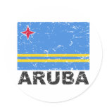 Aruba Vintage Flag