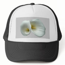 Arum White Lilies Trucker Hat