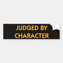 AS-004Character Bumper Sticker
