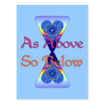 As Above So Below Post Card