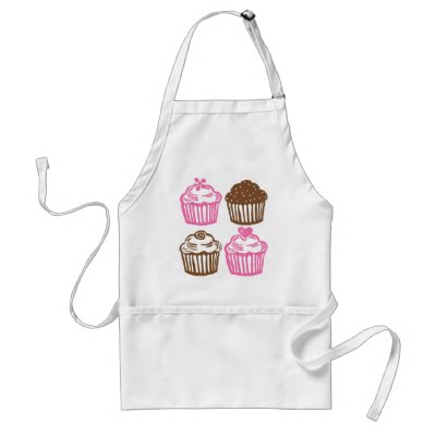 AS Apron Pink Cupcakes by freshbunch