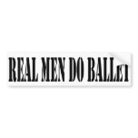As for the genuine man the bumper sticker which do